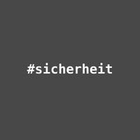 #sicherheit